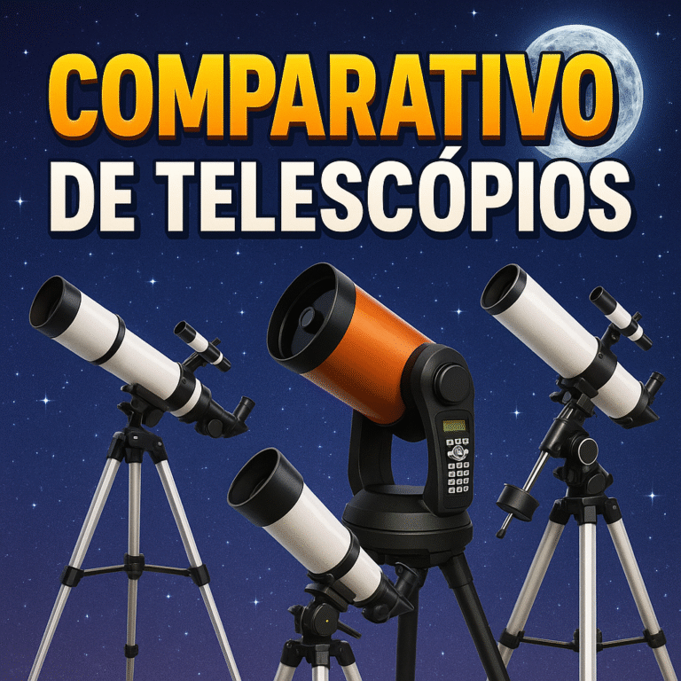 Comparativo de Telescópios: Do Mais Barato ao Mais Caro – Descubra o Ideal para Você!