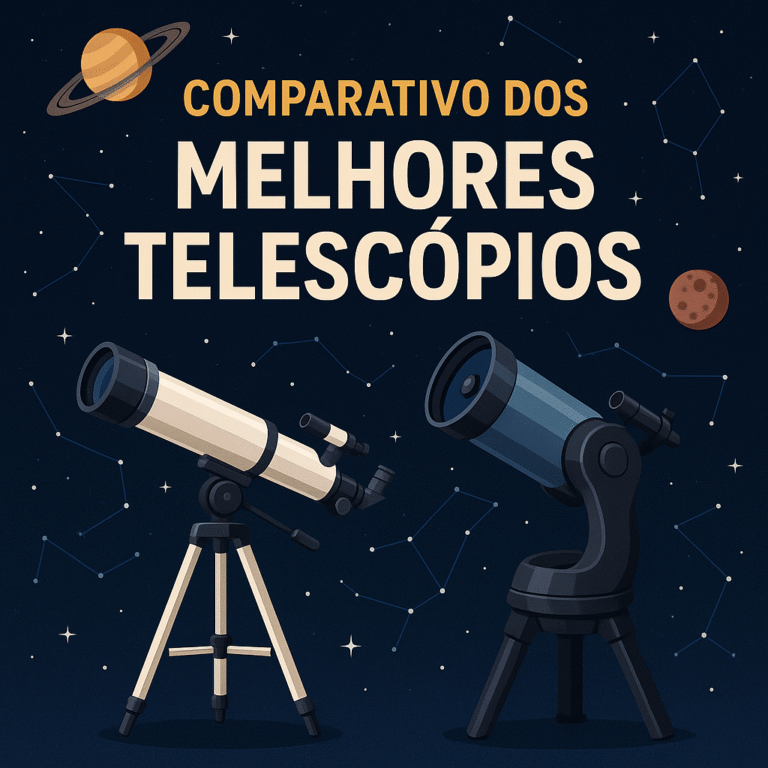 Comparativo dos Melhores Telescópios: Do Mais Barato ao Mais Caro (Manuais e Elétricos)