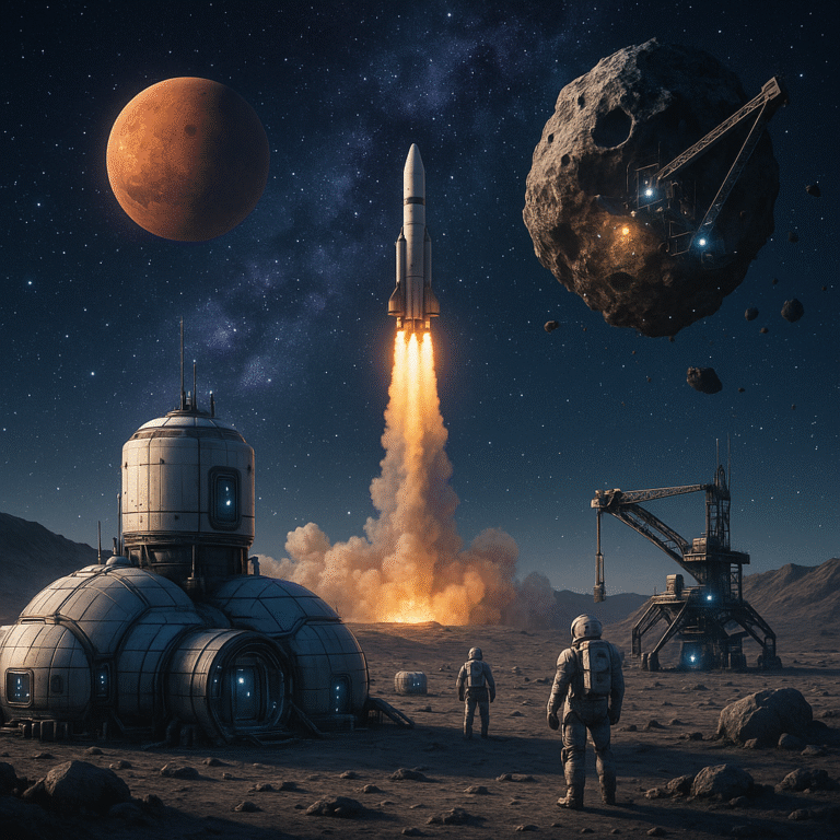 Exploração Espacial: O Amanhã das Missões à Lua e Além