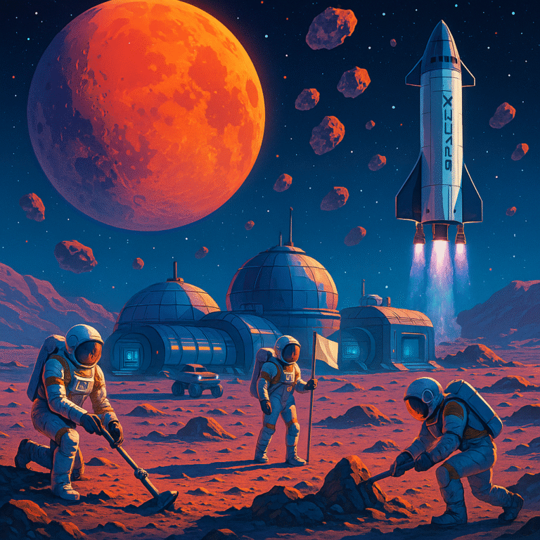 O Futuro da Exploração Espacial: Missões à Lua, Colonização de Marte e Turismo Espacial