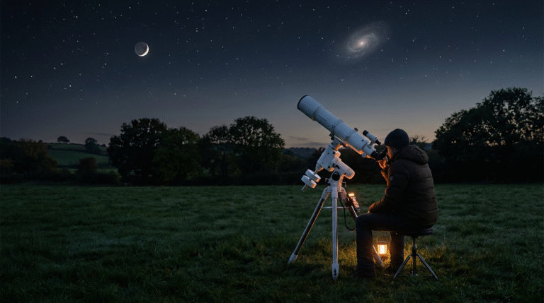 Guia Definitivo: Como Escolher Seu Primeiro Telescópio para Explorar o Universo