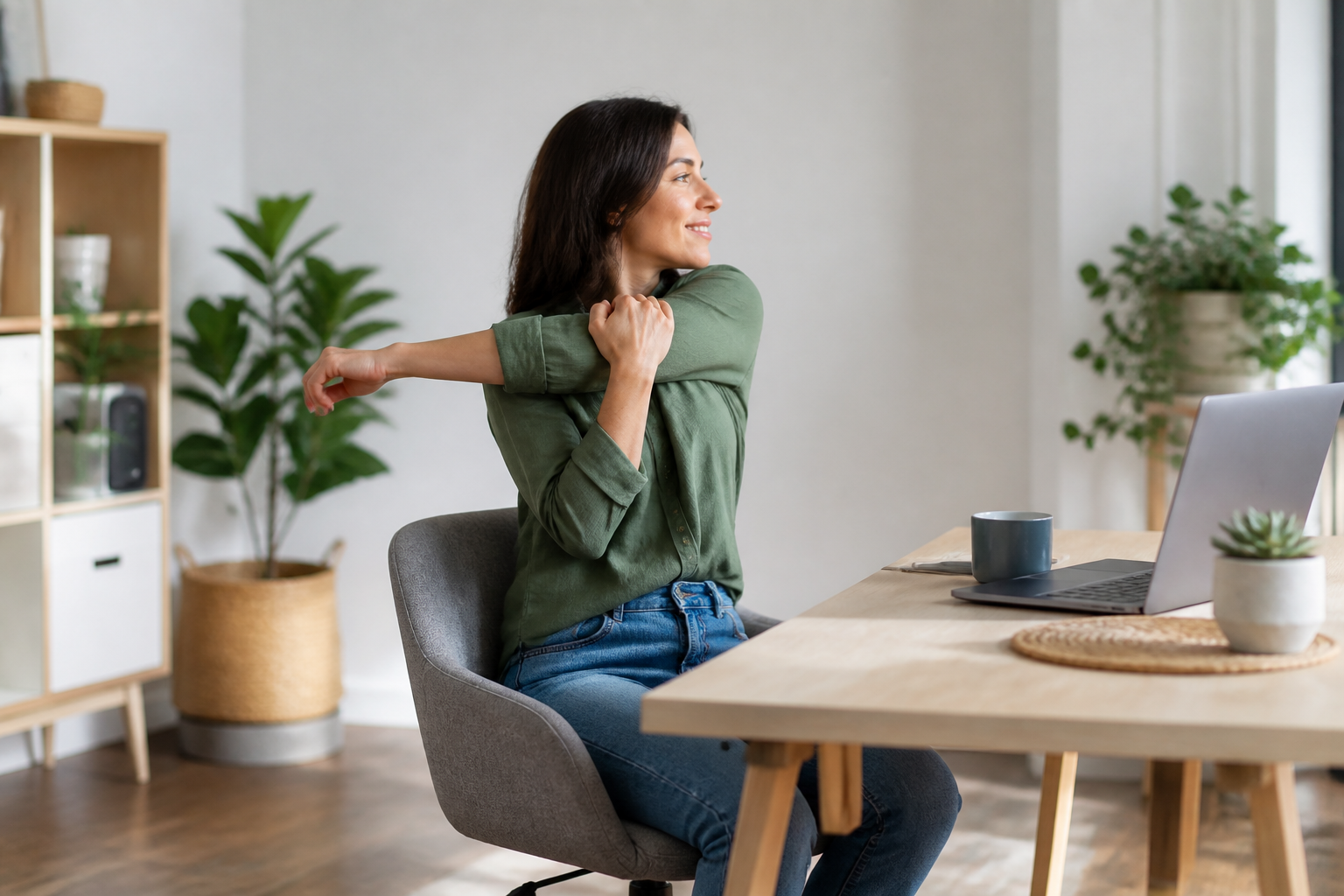 Desk Exercises for Remote Workers: Habit Stacking Tips