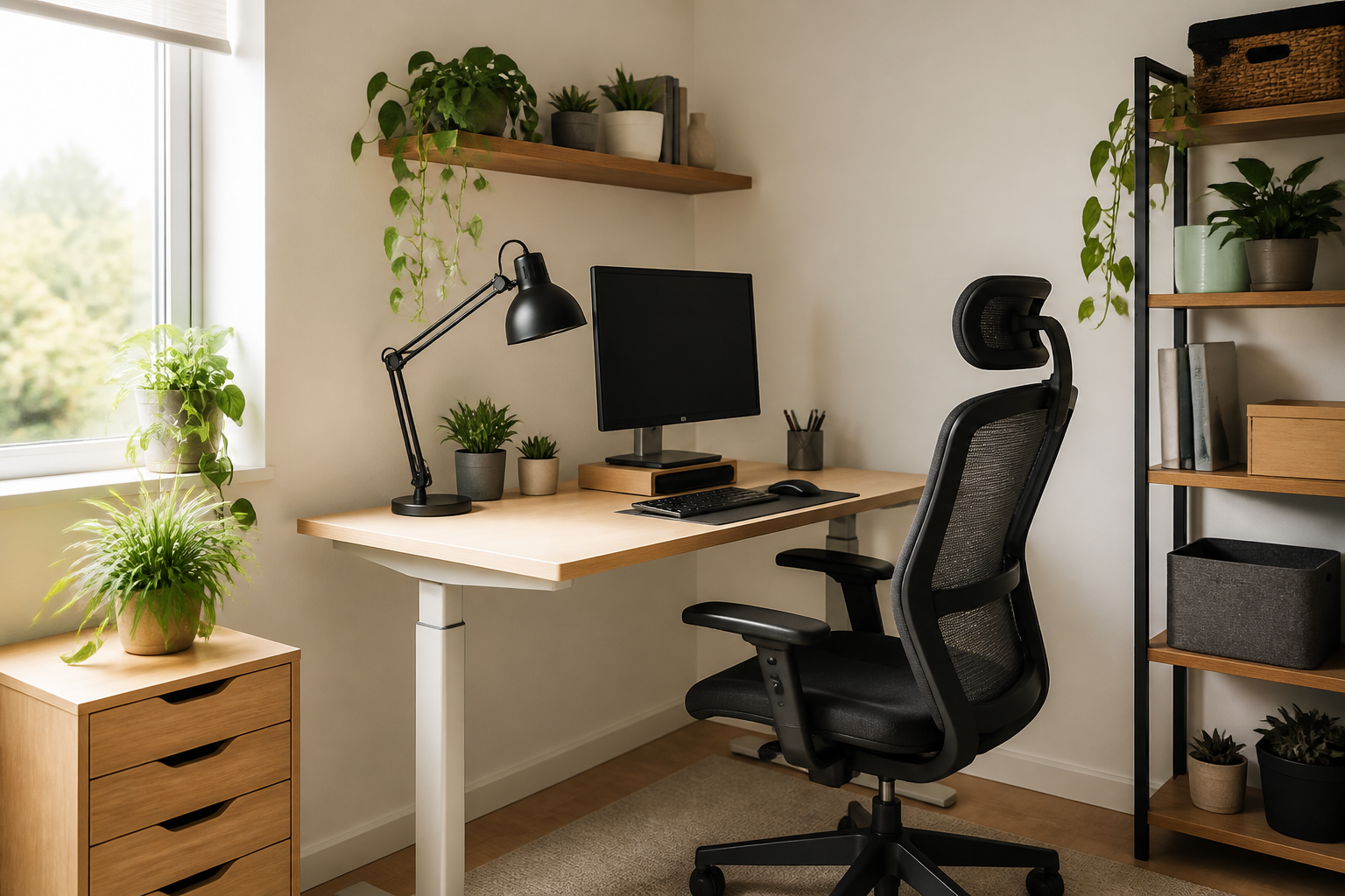 Ergonomic Home Office Setup for Small Spaces