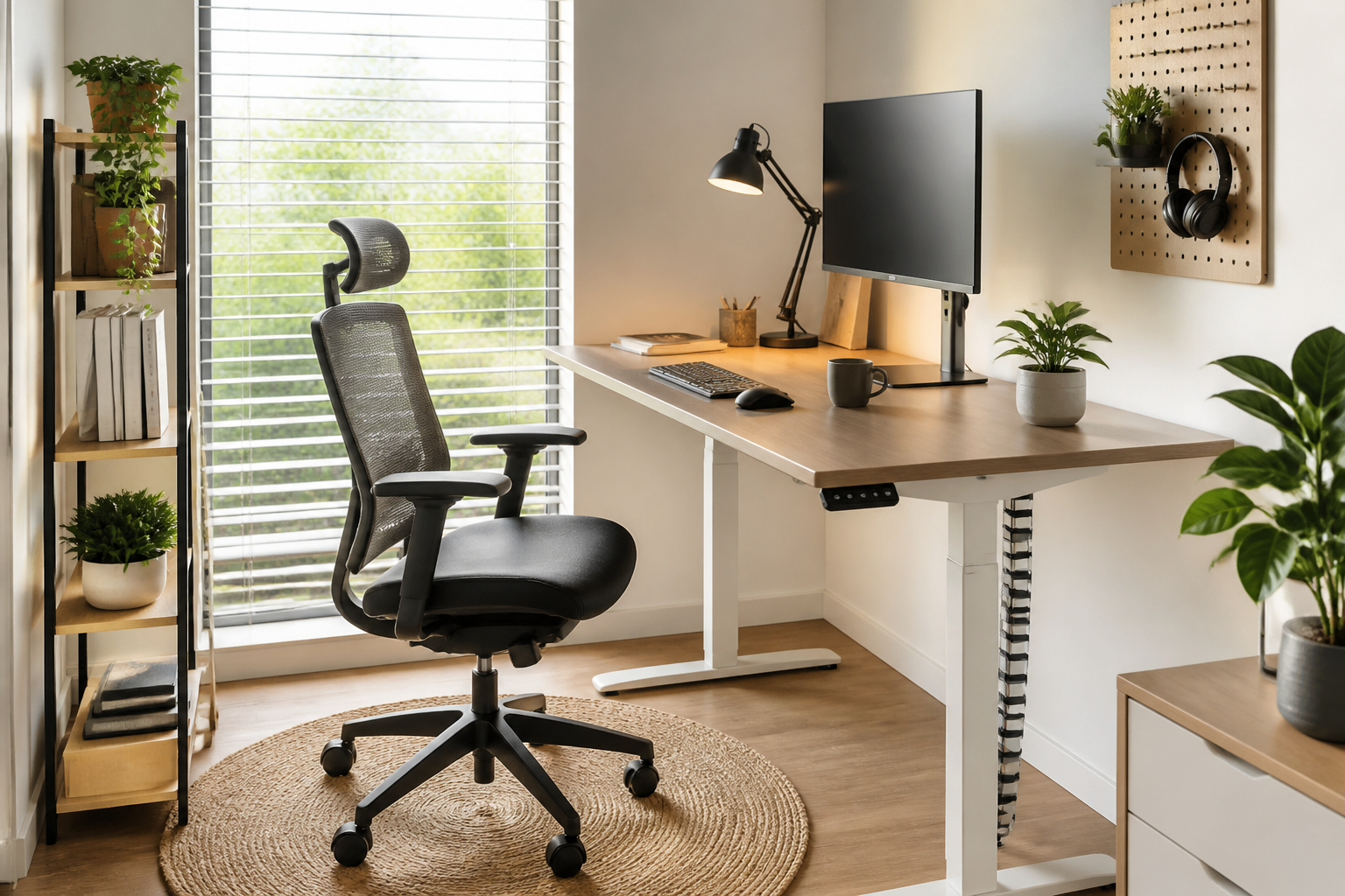 Ergonomic Home Office Setup for Small Spaces