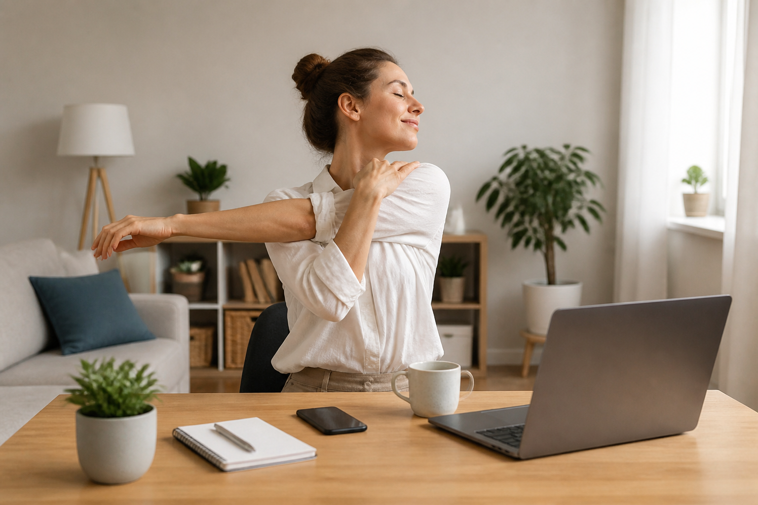 Meeting-Friendly Desk Exercises for Remote Workers