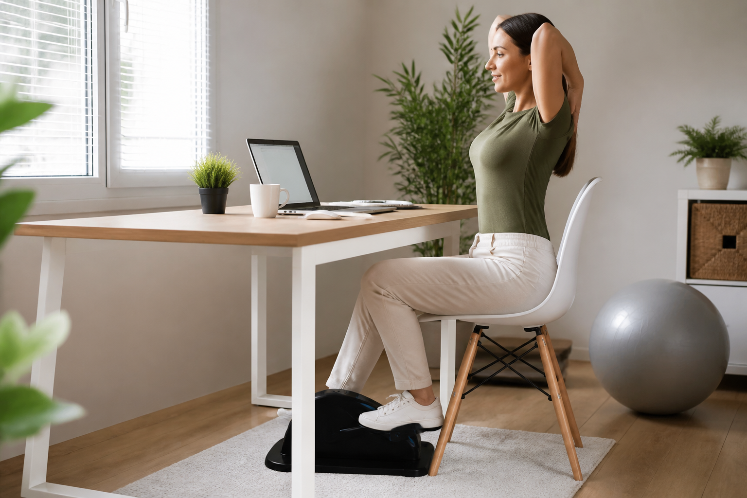 Stealth Desk Exercises for Remote Workers in Meetings